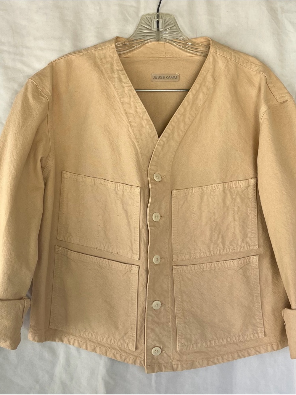 Jesse Kamm Studio Jacket in Buff